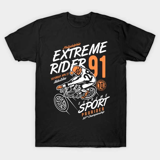 Extreme Rider T-Shirt by CRD Branding